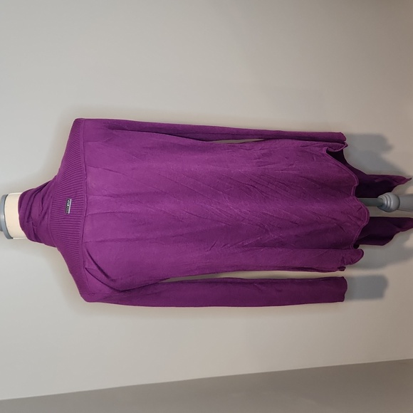 Lululemon purple Universal Wrap Draped Waterfall Open Front Cardigan - Picture 4 of 8